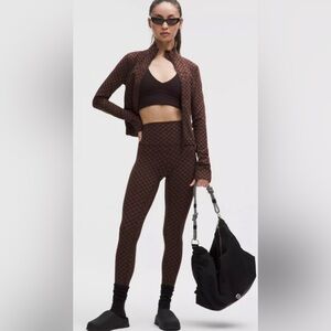 Lululemon Athletica Align High Rise 25" legging in Jacquard SZ4